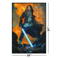 Star Wars: Obi-wan kenobi - uokvirena TV plakat
