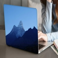 KAISHEK HARD SHENT POKLOPAK Kompatibilan sa MacBook Air 13 - A1466 A + crna poklopac tastature, plava serija A 0374