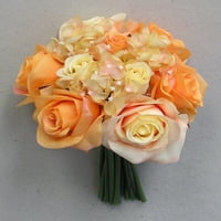 Rose Hydrangea svilena cvjetna vjenčanica