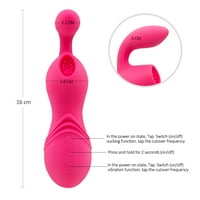 Klitoral sisa vibrator, više vibracija i sisani režimi vodootporni masarski uređaj klimatizacija stimulacija