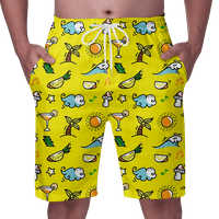 Muška kupaćim trupovima Brzo suho havajske plaže Swim Hotcres sa džepovima Smiješne kupaće kostime kupaće