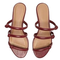 Ljetne dame prozračne platnene papuče sandale casual ravne ženske cipele