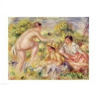 Stranaroazzi Balxir Mlade djevojke na selu Poster Print Pierre-Auguste Renoir - In