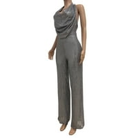 Oalirro Elegantni skokovi za žene pogodne za različite prilike Jumpsuits za žene Dressy XL