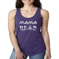 Ženski trkački tenk top - mama medvjed