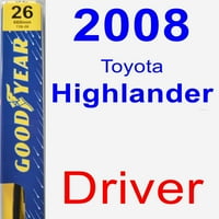 TOYOTA Highlander Wighlander Wiper Wiper Blade - Premium