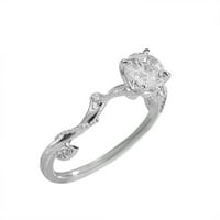 Heiheiup moda ženska cirkonija Bling Diamond Ring Angažovanje vjenčanog prstena