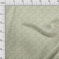 Onuone pamuk svilena maslina zelena tkanina apstraktna tekstura DIY odjeća prekriva tkaninu za ispis