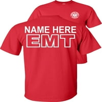 Fair Game Custom EMT majica Personalizirani grafički tee-red-S