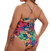 Kupaćih kostimi za žene plus veličine tiskane bez obzira na jednodijelno kupaće kostim kupaći kupaći