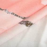 Floleo ženski vrhovi čišćenje ljetni modni okrugli vrat kratki rukav Ispis ležerne majice bluza