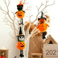 Gadgetvlot mini mekana bučna kuća plišana lutkarska bara ukrasi Halloween Privjesak