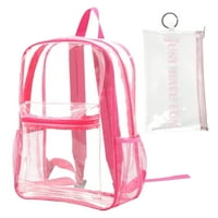 Tutuumumwum prozirni ruksak, pogledajte preko ruksaka za školu, plažu za sportske aktivnosti i igre