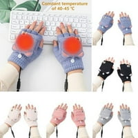 Grijane rukavice Mitten puna polovica zimskih ruku bez prstiju topliji laptop rukavice 1para hladno