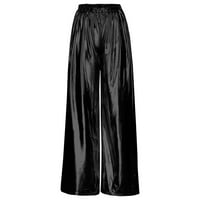Popust Ravne hlače za žene Casual Comfy hlače Elastični struk Tinejdžeri Jesen modne odjeće Žene Široke