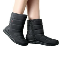 Daeful Women Warm Cipele Mid-Calf Winter Boot Fau Fur Snow Boots Ležerne prilike za prozračne cipele