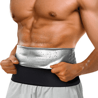 Trimer struka za muškarce Gubitak kilograma, trener stomaka znojan vježbanje s vjetroparom, neoprensko-bez