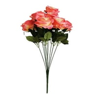 Glava umjetna ruža cvijeta vjenčanica mladenka ruža vjenčanica simulacija ruža buket kućna ured simulacijskog