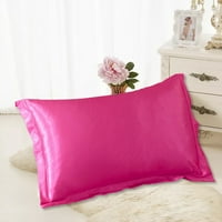 Sil jastuk od pune boje svile bez zatvarača sa zatvaračem na zatvorenom bacanju jastuci bacaju prekrivače za sofu