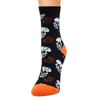Ležerne prilike poslovne čarape Halloween Tiskanje pamučne mješavine Srednje sportske čarape
