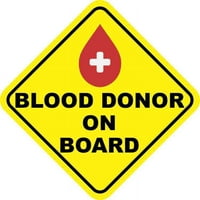 5in 5in donator krvi na naljepnici brodova