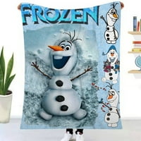 Smrznuta Olaf bacajte pokrivač, Day Day Day za ženu, verenik, djevojku, partnera, romantične poklone