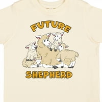 Inktastični budući pastir sa slatkim ovčjim porodičnim poklonom majica malih dječaka ili majica Toddler