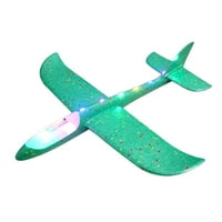 Lovehome pjena za bacanje klizača Airplane LED zrakoplovna igračka ručna ručna pokretanje aviona modela