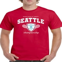 Majica sa fakulteta Tenis Seattle Majica - Mumbe Shutterstock, muški medij