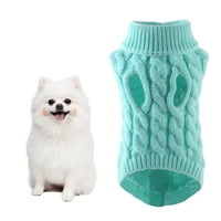 Zhaomeidaxi džemper za pse za kućne ljubimce Pleteni džemperi toplo slatka štenad duks pulover zimski