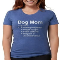 Cafepress - pasjska mama tamna - Ženska tri-mješavina majica