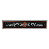 Harley-Davidson Bar & Shield Flamens Mat Guma, crna HDL-18500, Harley Davidson
