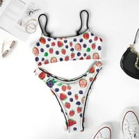 Udobni bikini za žene kupaće kočiće hlače i gornjih kupaćih hlača za žene plivajući kratke hlače za