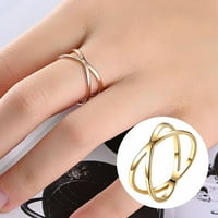 ZTTD modni cirkonski prsten podesivi prsten za anksioznost. Unispor prsten sa zrncem predenju prstena