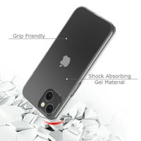 OneToughShield ® za iPhone plus kućište na udarcu, sa kaljenim zaštitnim zaslonom stakla - dupinska