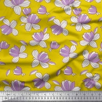 Latimo pamučne pločice Tkanine Soimoi cvjetno dekor tkanina Široko dvorište