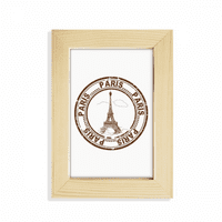 Pariz Francuska Eiffel Tower Classic Country City Desktop Prikaz fotografije Okvir slike umjetno slika