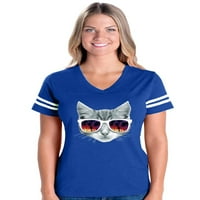 Ženski fudbalski fini dres T-majice - Kitty