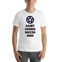 Tri ikona Saint George Soccer mama kratkih rukava pamučna majica po nedefiniranim poklonima
