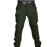 Teretne hlače za muškarce dugme sa zatvaračem na patentnim zatvaračima, multi-džepne sportske pantalone