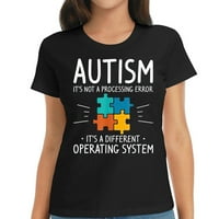 Autizam To nije greška u preradi majica za autističnu svijest