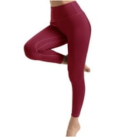 Ženske hlače yoga nogavica za žene visoki struk rastezanje lagane sportone teretane vježbanje hlače