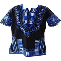 Luxplum muns dashiki majica Tribal Festival T majice Afrički tisak ljetni vrhovi casual bluza za odmor