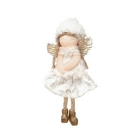Verpetridure Angel Doll ukras ružičasti ukrasni perspektivni ukrasni perja bez likovnih lutkih ukrasa