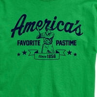 Instant poruka - Američka omiljena zabava - Muška grafička majica kratkih rukava