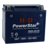 Zamjena Powerstar za YTX20L-BS bateriju za Can-Am Outlander Ho EFI 2007-2010