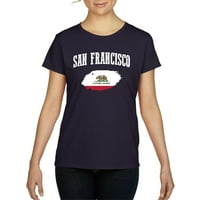 Normalno je dosadno - ženska majica kratki rukav, do žena veličine 3xl - San Francisco