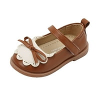 Cipele za dijete Princess Proljeće i jesen Trendy Bow Mekani jedini Slatka Mary Jane Kožne dječje cipele