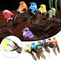 Artificial Fero feather ptice Mini ukras za dekor sa vijencima