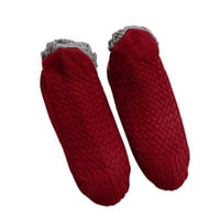 Kiplyki Cleariance Spakotine za žene debele tople papuče Čarape Dvostruke bočne ugodne kuće Dan zahvalnosti